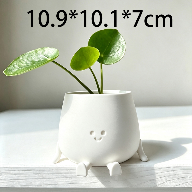3D-geprinte schattige smiley-g - Cactus Mix Pot recensie en prijs