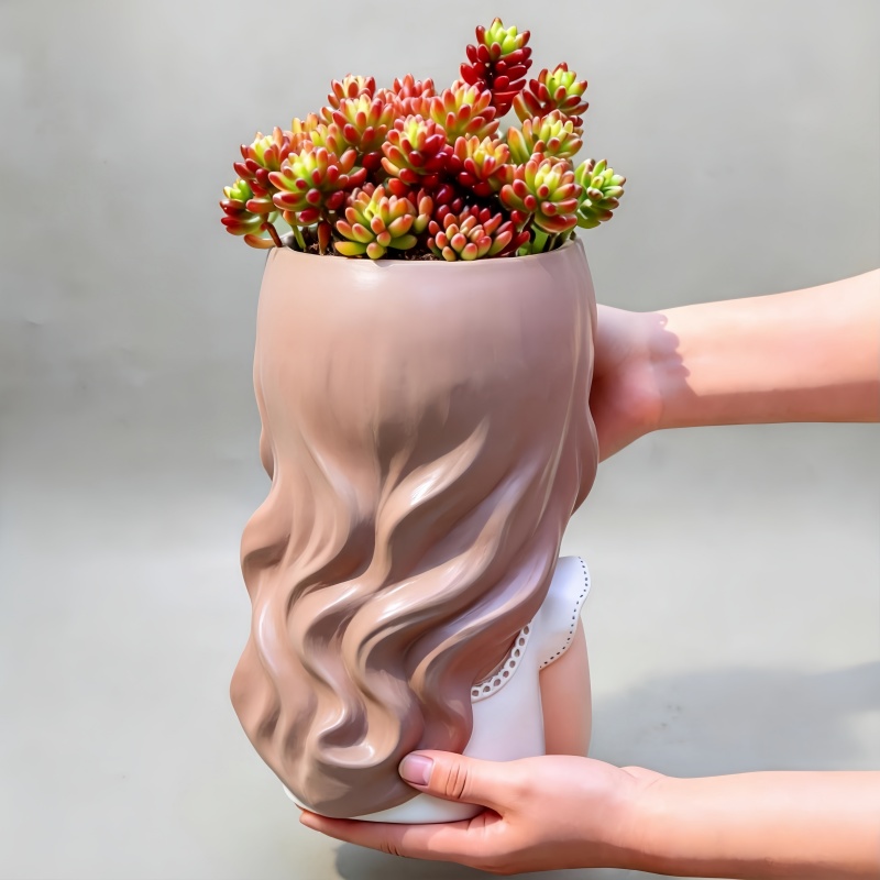 Grote feeëntje bloempot silico - Cactus Mix Pot recensie en prijs